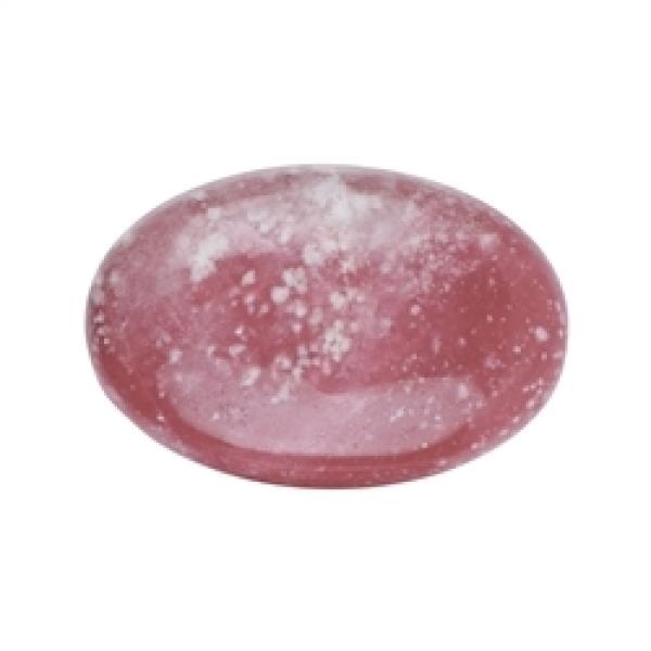 Linsenstein Thulit, ca. 4,5 cm – Mut, Lebenskraft & Aufbruch